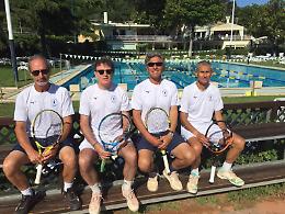 TENNIS. Il Tennis Club Tescaro Over 55 “bestia nera” del Circolo Canottieri Aniene di Roma
