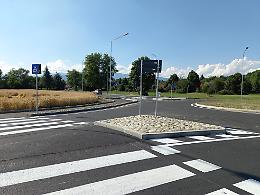 SAN CARLO CANAVESE. Ultimata la rotatoria sulla Sp. 19 del "Sedime”