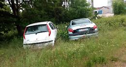 LAURIANO. Erba alta e auto abbandonate in stazione