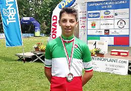 MOUNTAIN BIKE. Emanuele Savio del Bussolino Sport sul tetto d’Italia