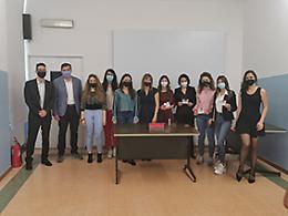 BORGARO TORINESE. Il sindaco Gambino premia 9 neo laureati (TUTTE LE FOTO)
