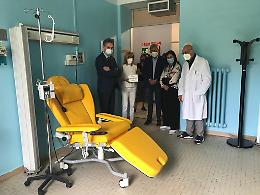 VEROLENGO. In ricordo di Mario Porcello: donazione della Lilt all'ospedale di Chivasso