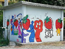 Castiglione Torinese si fa più bella con i murales sulle cabine di E-Distribuzione