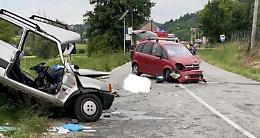 CRESCENTINO. Frontale tra due auto: c’è una vittima e si è ferito un giovane crescentinese