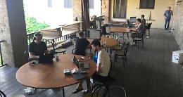 SAN SEBASTIANO DA PO. Da tutto il mondo per lavorare in smart-working al Castello