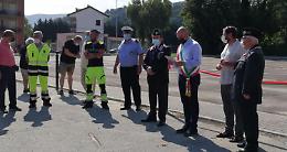 BANCHETTE. Mazza ha inaugurato la nuova area mercatale