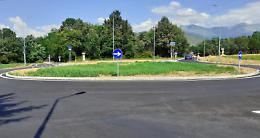 GROSSO. Conclusi i lavori per la rotonda sulla Sp22