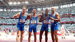 TOKYO2020: Patta, Jacobs, Desalu e Tortu battono GranBretagna e Canada ai 4x100m