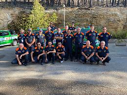 PIVERONE. L'AIB in Sicilia con due volontari per l'emergenza incendi