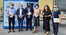 SAN SEBASTIANO DA PO. Inaugurato il primo eco-compattatore della collina per dare una scossa alla raccolta differenziata dei rifiuti