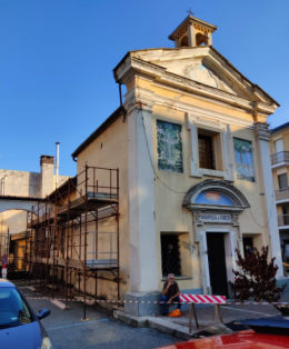 CIRIÈ. Al via il restauro della Cappella della Madonna di Loreto
