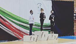 GINNASTICA RITMICA. Medaglia di bronzo a Cantalupa per Anna Buffon dell'ASD Echidna