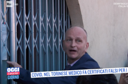 BORGARO TORINESE. Il medico No Vax in tv: “Agisco secondo scienza e coscienza”