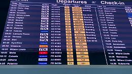 Roma. Aeroporto di Fiumicino, primi voli di Ita che prendera' il nome di Alitalia (VIDEO)