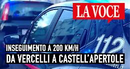 LIVORNO FERRARIS. Inseguito nella notte dai carabinieri ai 200 da Vercelli a Castell’Apertole