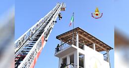 TRINO VERCELLESE. Vigili del Fuoco: inaugurato il nuovo castello di manovra