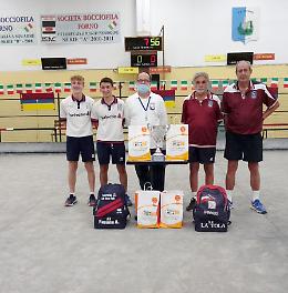 BOCCE. La Tola Chivasso e la Bassa Helvetia conquistano il Trofeo Comune di Rivara
