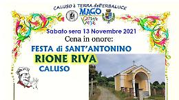 CALUSO. Rione Riva in festa per Sant’Antonino