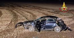 CRESCENTINO. Incidente lungo la Sp1 delle Grange