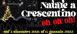 CRESCENTINO. Sabato pomeriggio s’accende il grande albero di Natale