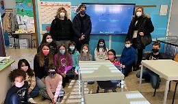 PERTUSIO. Inaugurate le due nuove LIM nelle scuole