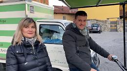 SAN MARTINO. Il furgone dei gelati “A la moda veja” che parte dall’Olanda