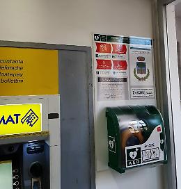 FOGLIZZO. Vicino al Postmat arriva il defibrillatore