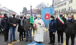 MONTANARO. Per la Festa del Ringraziamento la benedizione dei trattori.