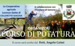 SAMONE. Dopo tre anni torna il "Corso di potatura"