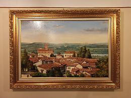 CANDIA. Donato al Comune un quadro di Giorgio Rocca