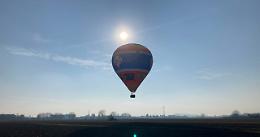 BUROLO. Il viaggio attraverso le Alpi di una mongolfiera dalla Svizzera