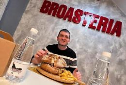 CHIVASSO. In “Broasteria” la competizione “Man vs Food”