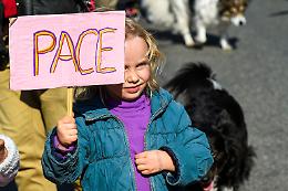 Grande manifestazione per la pace a Roma