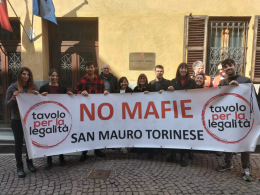 SAN MAURO TORINESE. Il Comune ricorda le vittime e dice &ldquo;No&rdquo; alle mafie