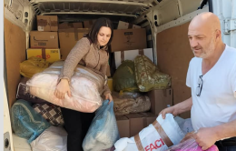 GASSINO. Sono partiti gli aiuti per i profughi ucraini in Moldavia