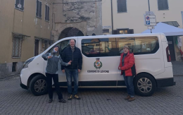 LEVONE. E' arrivato in Polonia il pullmino coi materiali donati dai cittadini