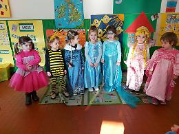 GROSSO. Il carnevale della scuola dell'infanzia Brachet
