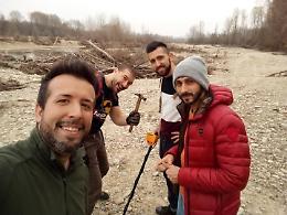 Da Ozegna alla ricerca dell'oro sulle rive del torrente Orco