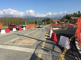 PEROSA CANAVESE. Sparisce il vecchio incrocio lungo la provinciale 77