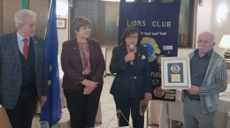 CALUSO. Il Lions Club premia la Protezione Civile per l'impegno durante la pandemia
