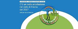 FAVRIA. Meglio l'arcobaleno di Bellone o quello di Cattaneo?