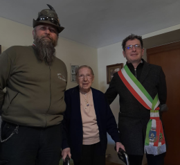 CAFASSE. I cento anni di Gina Remondino celebrati dal sindaco