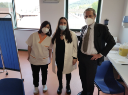 BALANGERO. Al via la quarta dose all'hub vaccinale (VIDEO)