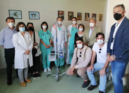 CHIVASSO. Un nuovo respiratore dai Lions alla pediatria dell'ospedale