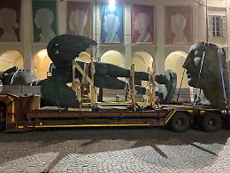 Ivrea. Ikaria ed Hermanos sono arrivate. Giovedì l'inaugurazione della mostra di Igor Mitoraj