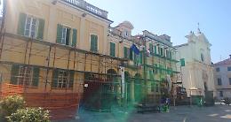 LIVORNO FERRARIS. Lavori in corso a Palazzo Ferraris