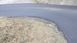 BARBANIA. Ripristinato il tornante più pericoloso della Sp23