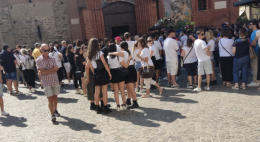 CIRIE'. L'ultimo saluto d'amore alla giovane Alessia
