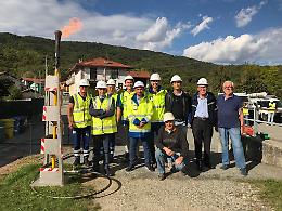 CASTELLAMONTE. A Campo e Muriaglio arriva il gas naturale