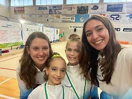 GINNASTICA RITMICA. Eurogymnica d’oro ad Arcore con Chiara Cortese e Isabel Coconi